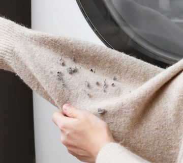 از بین بردن پرز لباس