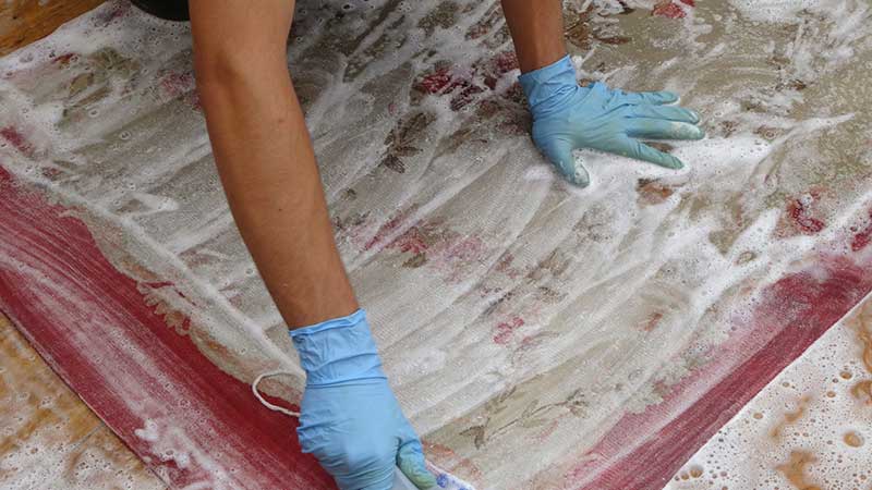 شستشوی فرش دستبافت در مشهد